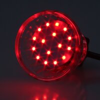 E14 LED Kappenlampe 1,2W rot – 16+4 SMD, 230V,...