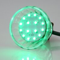 E14 LED Kappenlampe 1,2W grün – 16+4 SMD,...