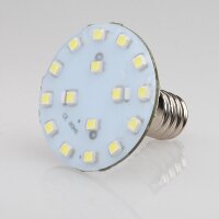 E14 LED Kappenlampe 1,2W kaltweiß – 16+4 SMD, 230V, passend für Diamantschliffkappen