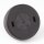 Fuß-Tretschalter Fußschalter Schnurschalter schwarz 65x30mm 250V/2A für Rundkabel
