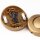 Fuß-Tretschalter Fußschalter Schnurschalter gold 65x30mm 250V/2A für Rundkabel