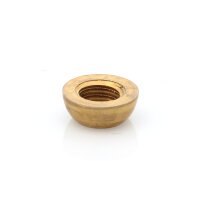 M6 Halbrundmutter 10x4 mm – Messing roh,...