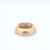 M10x1 Halbrundmutter 15x4 mm – Messing roh,...