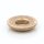M10x1 Halbrundmutter 20x4 mm – Messing roh, unbehandelt, Lampenbau