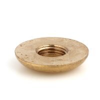 M10x1 Halbrundmutter 24x5 mm – Messing roh,...