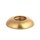 M10x1 Halbrundmutter 24x5 mm – Messing roh, unbehandelt, Lampenbau