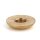 M10x1 Halbrundmutter 24x5 mm – Messing roh, unbehandelt, Lampenbau
