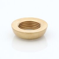 M13x1 Halbrundmutter 20x6 mm – Messing roh,...