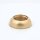 M13x1 Halbrundmutter 20x6 mm – Messing roh, unbehandelt, Lampenbau