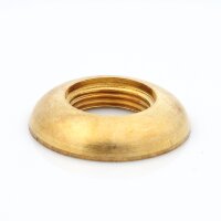 M13x1 Halbrundmutter 24x5 mm – Messing roh,...