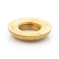 M13x1 Halbrundmutter 24x5 mm – Messing roh,...