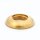 M13x1 Halbrundmutter 24x5 mm – Messing roh, unbehandelt, Lampenbau