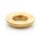 M13x1 Halbrundmutter 24x5 mm – Messing roh, unbehandelt, Lampenbau