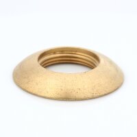 M13x1 Halbrundmutter 30x5 mm – Messing roh,...