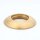 M13x1 Halbrundmutter 30x5 mm – Messing roh, unbehandelt, Lampenbau