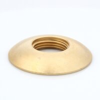 M16x1 Halbrundmutter 30x5mm | Messing roh unbehandelt |...