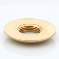 M16x1 Halbrundmutter 30x5mm | Messing roh unbehandelt |...
