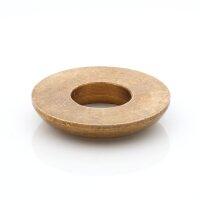 Halbrundmutter 24x5mm 10,5mm | Messing roh unbehandelt...