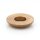 Halbrundmutter 24x5mm 10,5mm | Messing roh unbehandelt für 13er Rohr