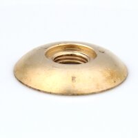 M10x1 Halbrundmutter 30x5mm | mit Aufsatzbohrung |...