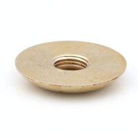 M10x1 Halbrundmutter 30x5mm | mit Aufsatzbohrung |...