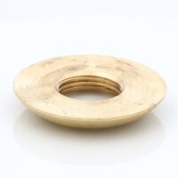 M13x1 Halbrundmutter 30x5mm | mit Aufsatzbohrung |...