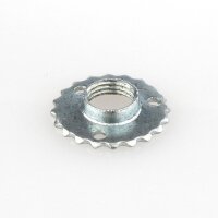M10x1 Zackenscheibe mit Ansatz Ø 23x4,5 mm, Metall...