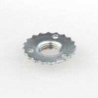 M10x1 Zackenscheibe mit Ansatz Ø 23x4,5 mm, Metall...