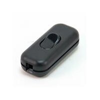 Schnurschalter Schnur-Zwischenschalter schwarz 60x26mm...