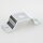 Lampen-Deckenhalter 62x25x15 mm, Metall verzinkt, Profilloch Ø 10,2 mm