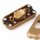 Schnurschalter Schnur-Zwischenschalter gold 60x26mm 250V/2A für Flach und Rundkabel