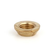 M8x1 Schrägmutter – 13x4 mm, Messing roh...