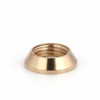 M10x1 Schrägmutter – 15x4 mm, Messing roh...