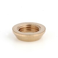 M10x1 Schrägmutter – 15x4 mm, Messing roh...