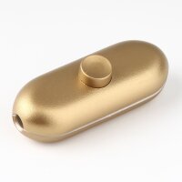 Schnurschalter Schnur-Zwischenschalter gold 81x32mm...