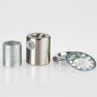 M13x1 Zugentlastung Klemmnippel-Set, Metall Messing...
