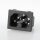 Heißgeräte-Einbaustecker schwarz 250V/10A 3-polig passend für Lagrange C072287