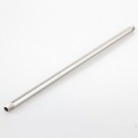 M10x1 Lampen Pendelrohr Metall Nickel matt – 300 mm...