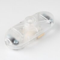Schnurschalter Schnur-Zwischenschalter transparent...