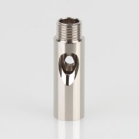 M10x1x7 mm Außengewinde Messing Verlängerung...