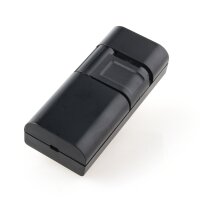 Schnurdimmer 7–110 W schwarz für LED, Halogen...