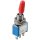 Miniatur Kippschalter blau 3A/250V EIN/EIN 3 Pins Goobay