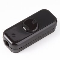 Kopp Schnurschalter Schnur-Zwischenschalter schwarz 80x33mm 250V/10A