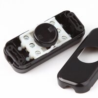 Kopp Schnurschalter Schnur-Zwischenschalter schwarz 80x33mm 250V/10A