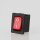 Wippschalter rot beleuchtet 1-polig 19x13 mm 250V/10A