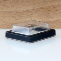 PVC-Schutzkappe für 2-polige Wippschalter, Staub- und Spritzwasserschutz