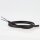 PVC-Lampenkabel schwarz 2-adrig 2x0,75 mm² H03VVH2-F – Flachkabel - Meterware