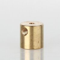 M10x1 Innengewinde Messing Stahlseilhalter mit M4...