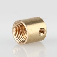 M10x1 Innengewinde Messing Stahlseilhalter mit M4...