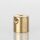 M10x1 Innengewinde Messing Stahlseilhalter mit M4 Quergewinde, roh, 12x12 mm
